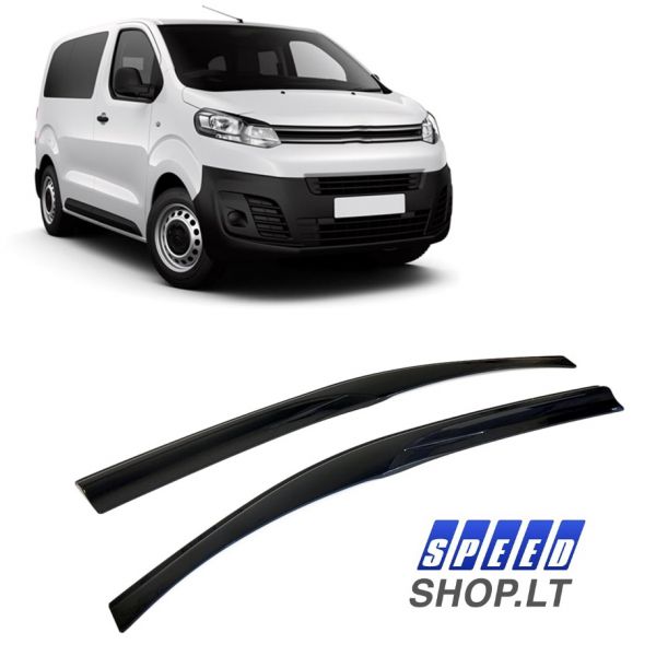 Citroen Dispatch Jumpy Peugeot Expert vėjo deflektoriai